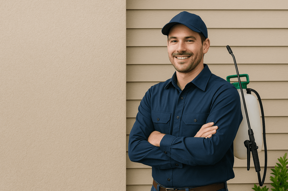 Pest & Termite Control in Ann Arbor, MI experts inspecting a home